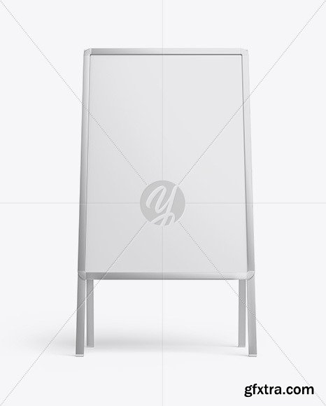 Metallic Stand Mockup 47445