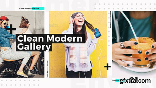 VideoHive Clean Modern Gallery Fashion Opener Event Promo Clothes Collection Stylish Urban Slideshow 18195043