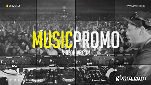 VideoHive Music Event Promo Party Invitation EDM Festival Night Club DJ Performace 19221480