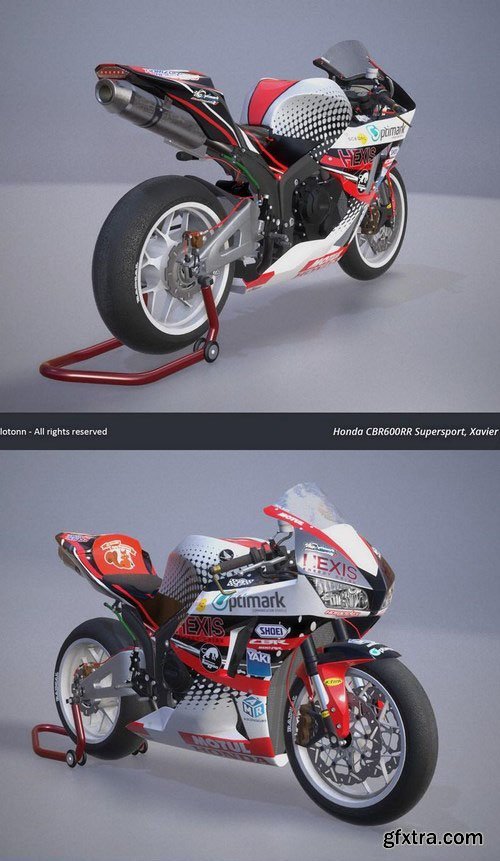 TT Isle of Man Honda CBR 600 RR – 3D