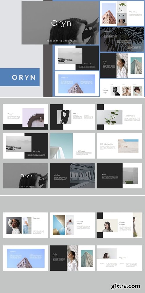 Oryn Powerpoint, Keynote and Google Slides Templates