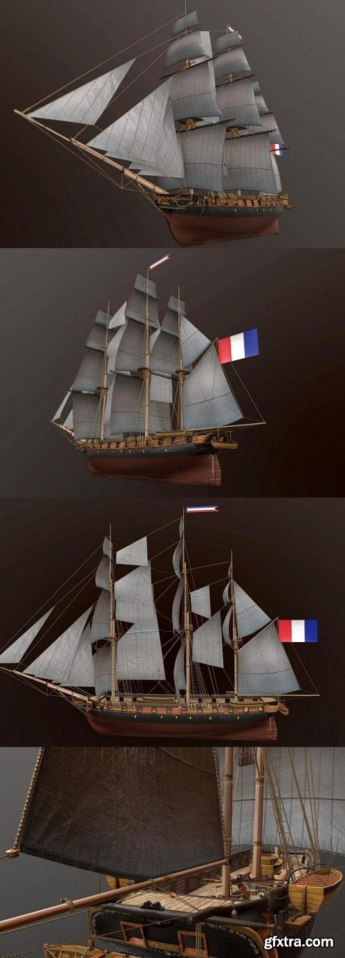 FRENCH CORVETTE CREOLE