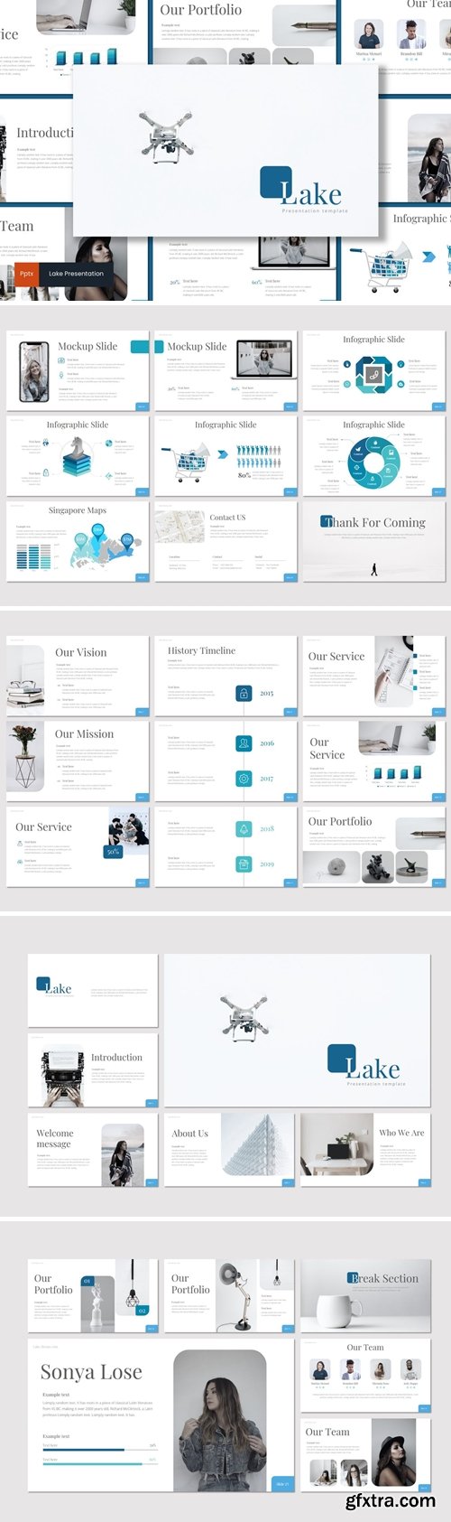 Lake Powerpoint, Keynote and Google Slides Templates