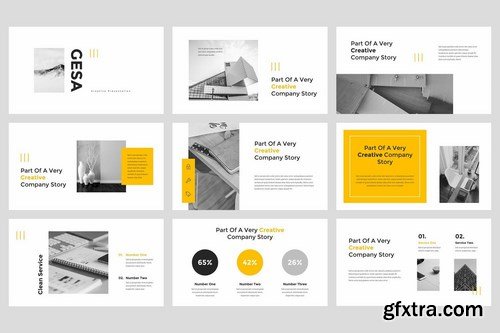 Gesa - Powerpoint Google Slides and Keynote Templates