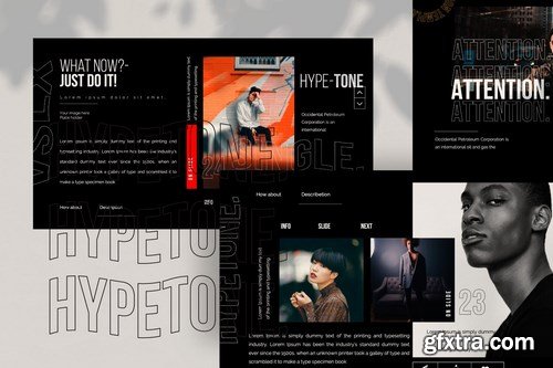 Hypetone - Powerpoint Google Slides and Keynote Templates