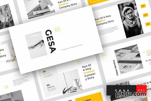 Gesa - Powerpoint Google Slides and Keynote Templates