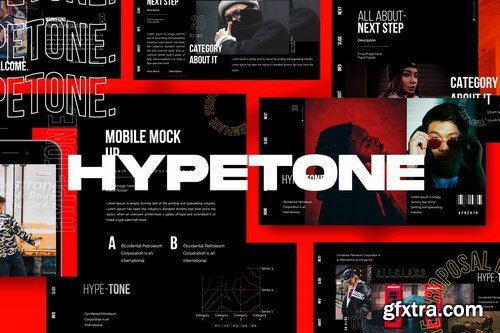 Hypetone - Powerpoint Google Slides and Keynote Templates