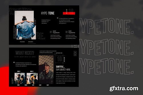 Hypetone - Powerpoint Google Slides and Keynote Templates