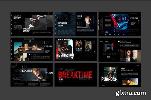 Hypetone - Powerpoint Google Slides and Keynote Templates