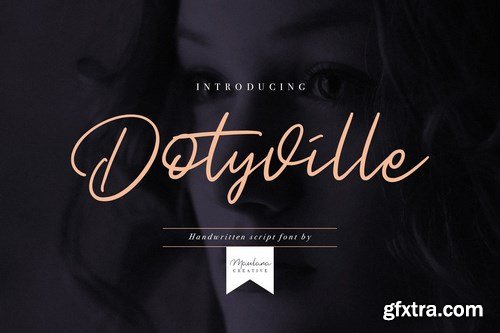 Dotyville Script Font