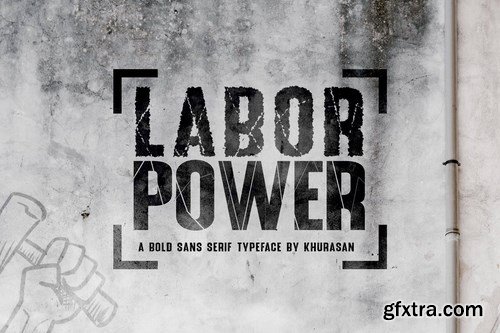 Labor Power Font