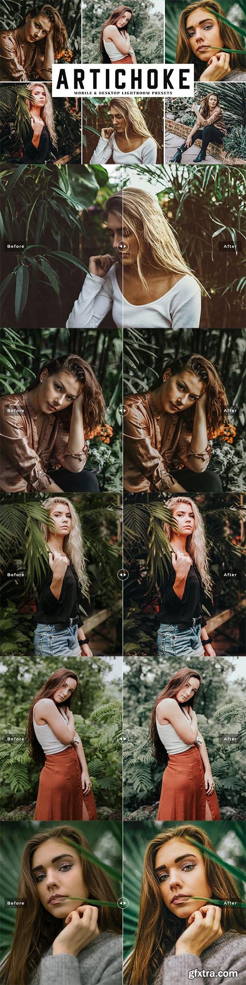 Artichoke Mobile & Desktop Lightroom Presets