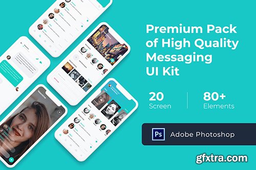 Messaging Mobile UI KIT