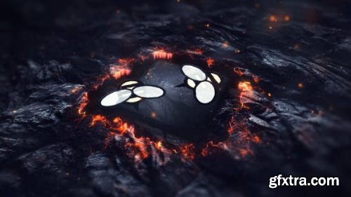 VideoHive Fire Lava Logo 14787039