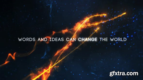 VideoHive Elegant Particles Opener 21845090