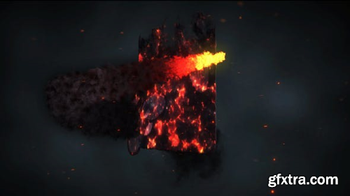 VideoHive Fire Spin Logo 21714939