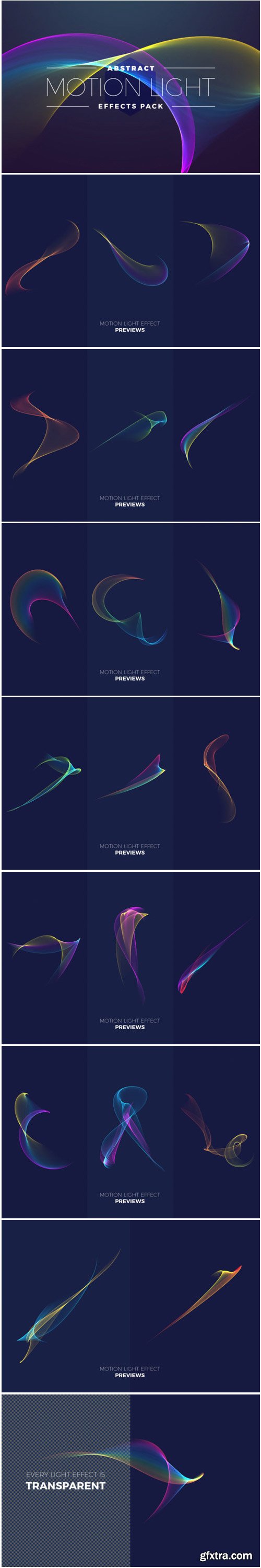 Abstract Motion Light Effects Pack 1705576