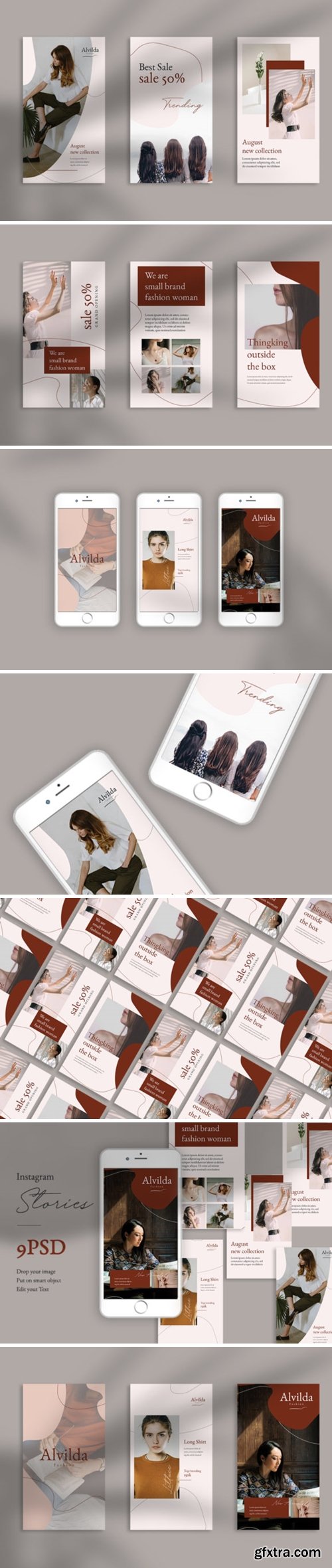 Alvida Instagram Stories Templates 1705817