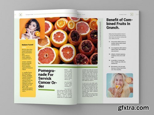 Fruity - Magazine Template