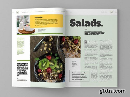 Fruity - Magazine Template