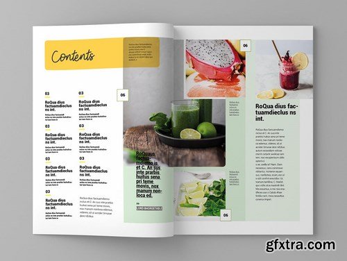 Fruity - Magazine Template