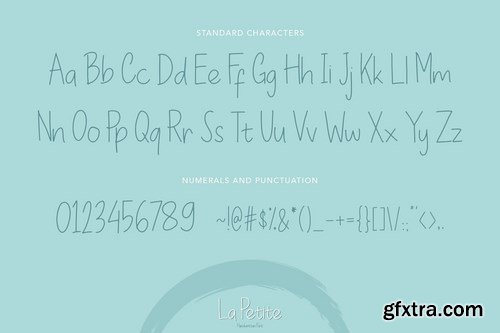 CM - La Petite Handwritten Font 4032542