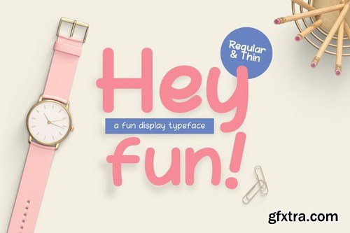 Hey Fun Font