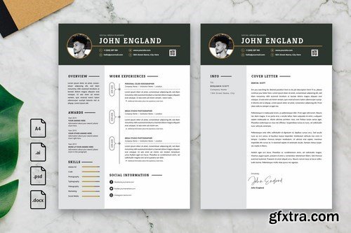 Professional CV And Resume Template Brad Bundle