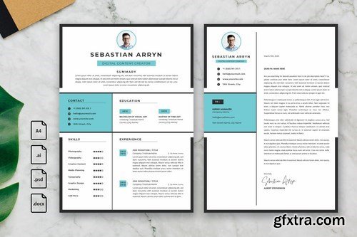 Professional CV And Resume Template Brad Bundle