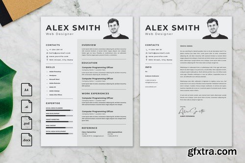 Professional CV And Resume Template Brad Bundle