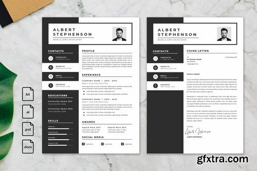 Professional CV And Resume Template Brad Bundle