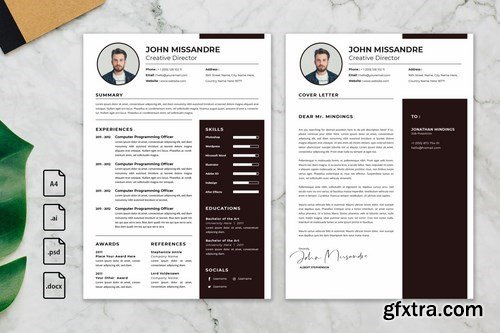 Professional CV And Resume Template Brad Bundle