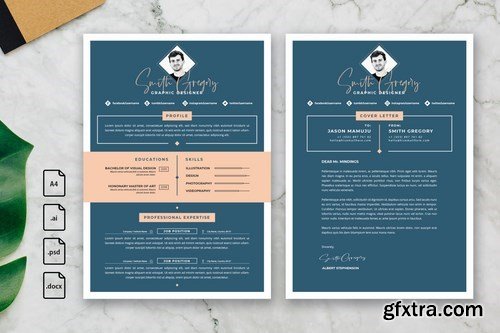 Professional CV And Resume Template Brad Bundle