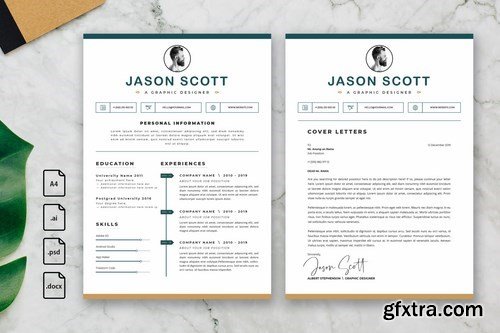 Professional CV And Resume Template Brad Bundle