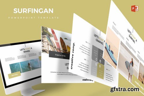 Surfingan - Powerpoint Google Slides and Keynote Templates