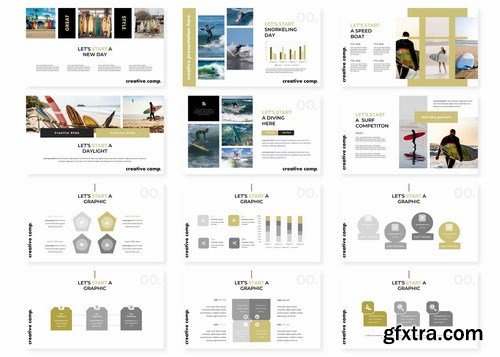 Surfingan - Powerpoint Google Slides and Keynote Templates