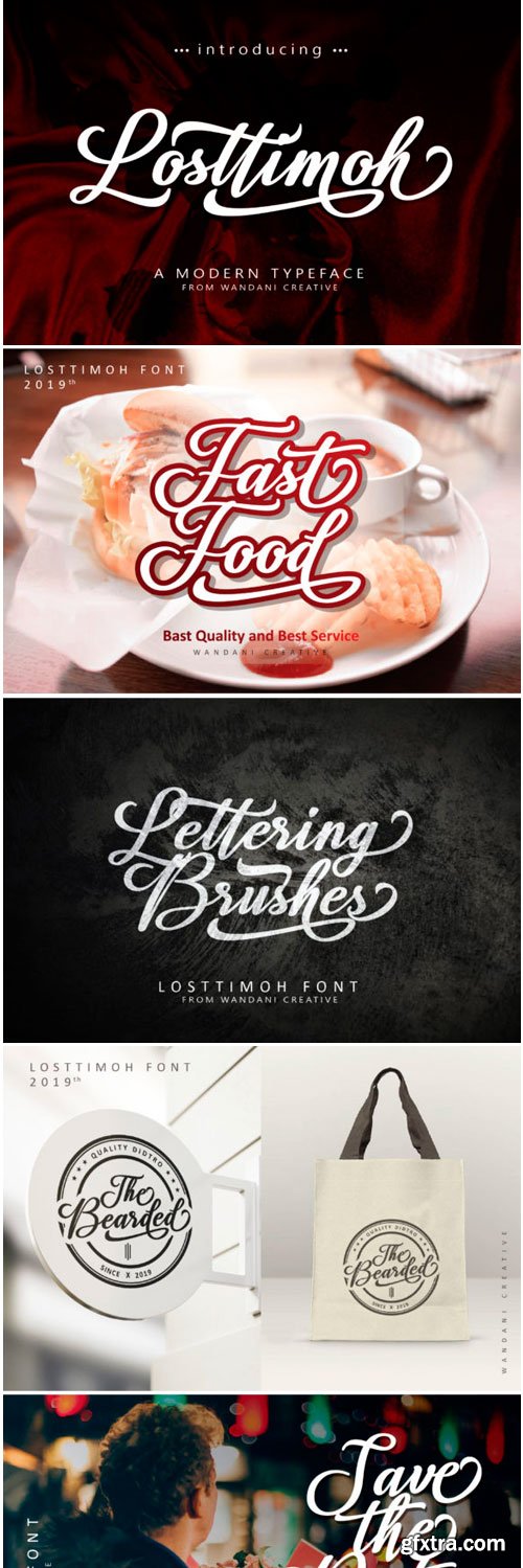 Losttimoh Font