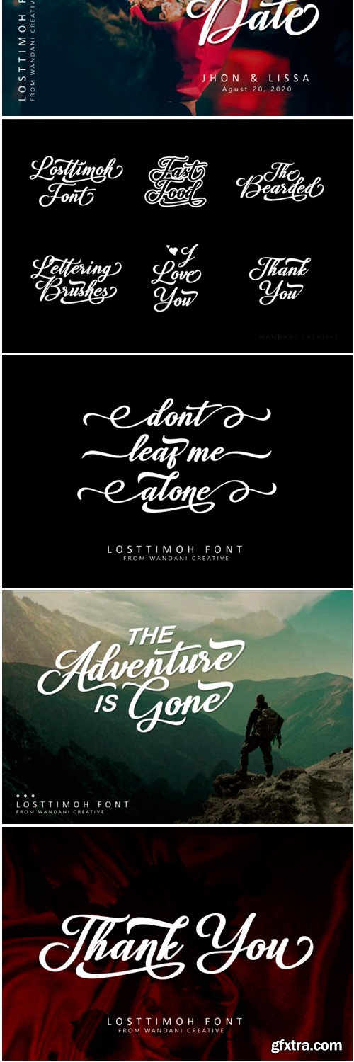 Losttimoh Font