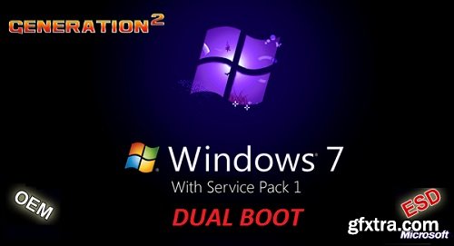 Windows 7 SP1 AIO DUAL-BOOT 31in1 OEM ESD August 2019