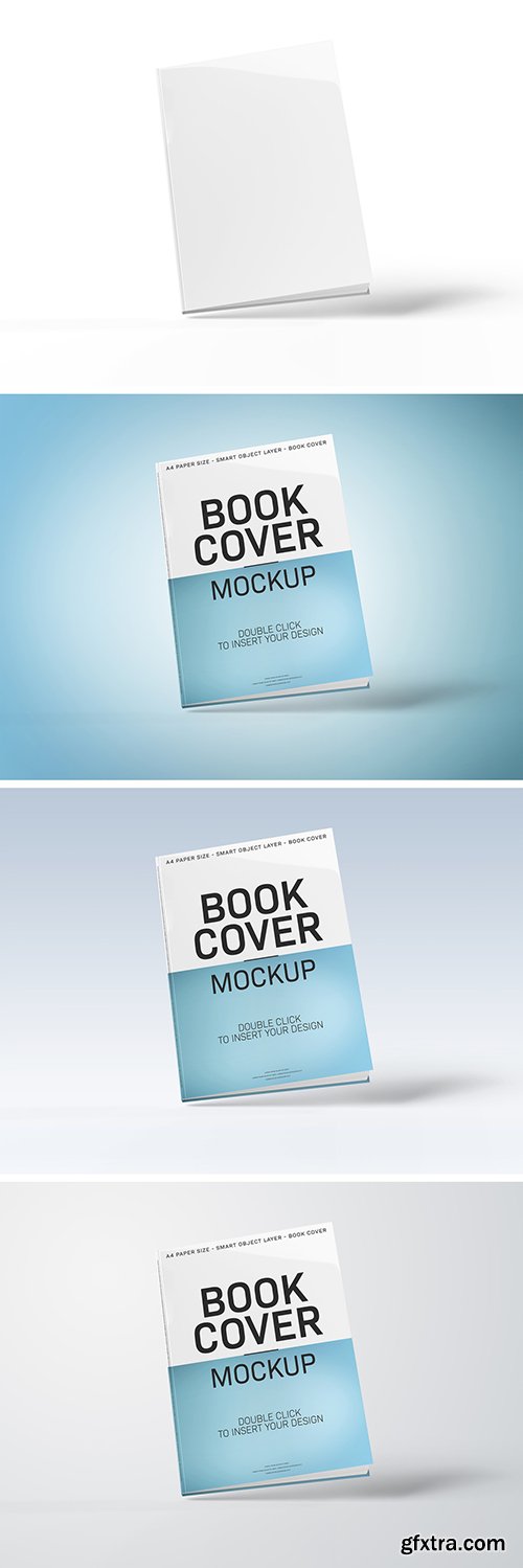 Floating Book Cover Mockup 242558919