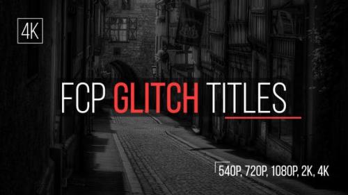 Udemy - FCP Glitch Titles