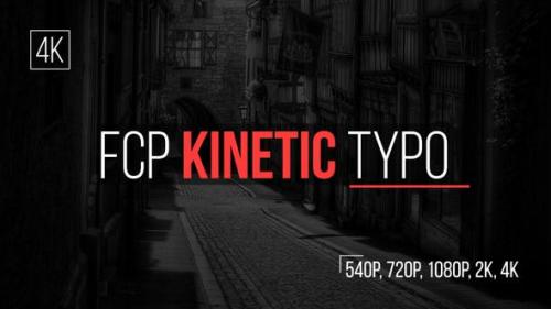 Udemy - FCP Kinetic Typo