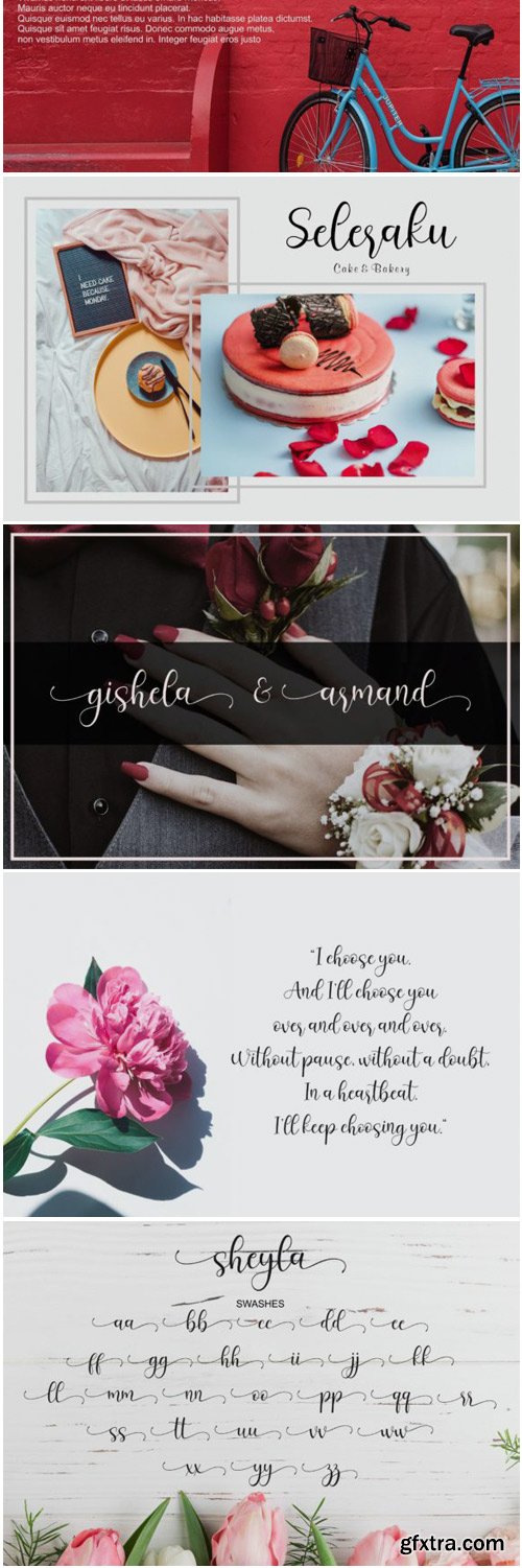 Sheyla Script Font