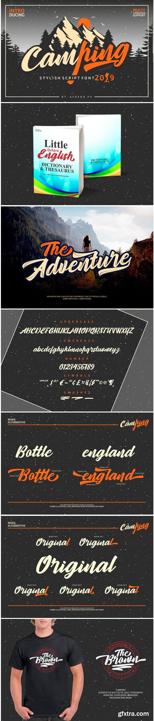 Camping Font