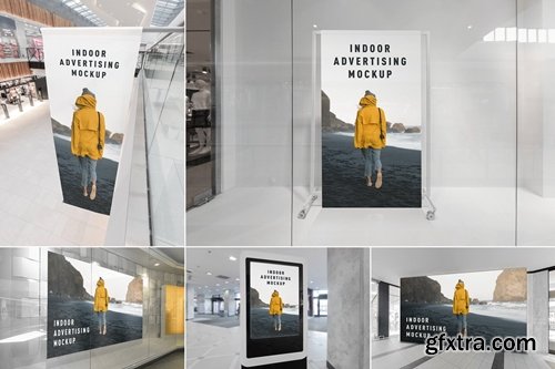 Indoor Advertising Mockups Vol. 1