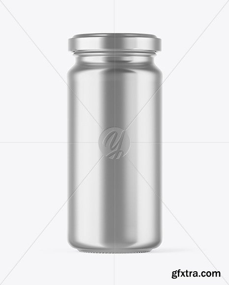 Metallized Jar Mockup 47427