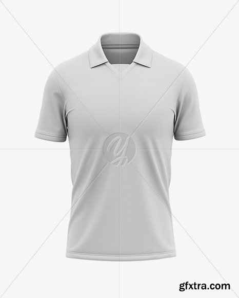 Men’s Soccer /Cricket Jersey Mockup - Front View 47441