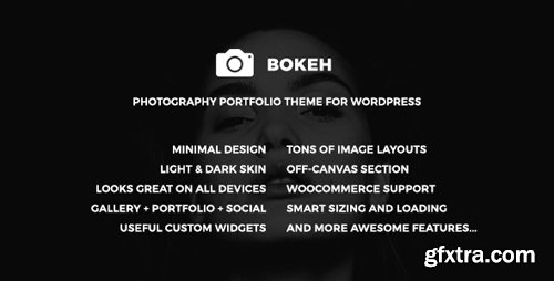 ThemeForest - Bokeh v1.2 - Photography Portfolio Theme for WordPress - 20630093