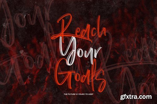 Dinomo SVG Brush Font