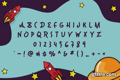 Rocketboy - Fun Children Typeface